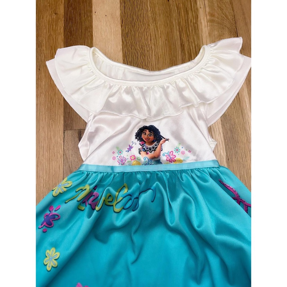 Disney Encanto Girls' Nightgown Costume Pajama - Picture 5 of 13